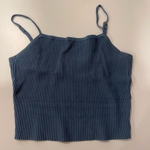 Abercrombie & Fitch knit blue top